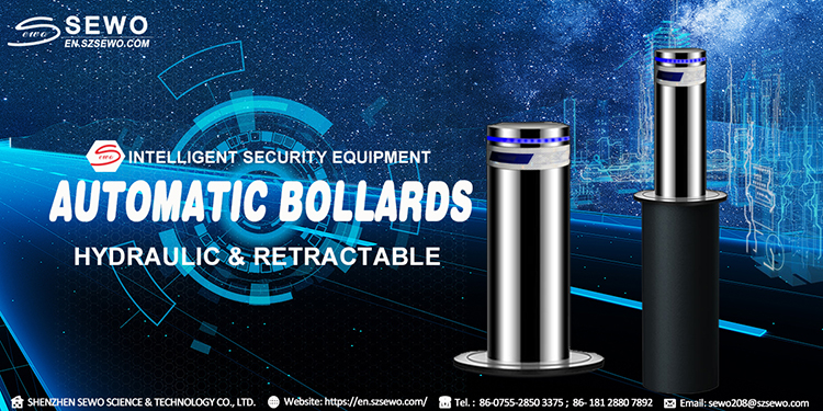 2023 Newest SEWO Automatic Retractable Bollards